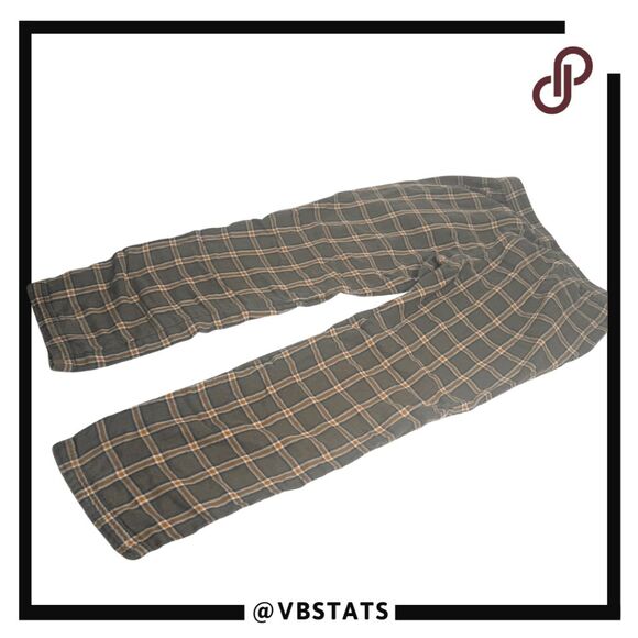 UGG Men's Checkered Elastic Waist 100% Cotton Pajama Pants Multicolor Large - Picture 2 of 8